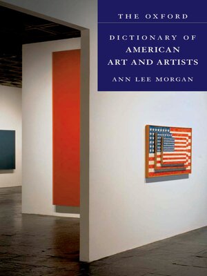 cover image of The Oxford Dictionary of American Art and Artists